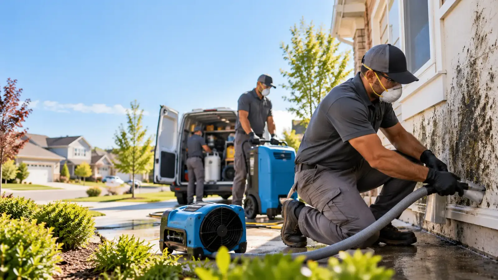 Mold Remediation in Central Village, CT